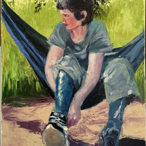 Fido! Olio su tela 150x50