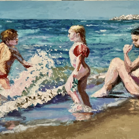 Connessioni olio su tela 120x80